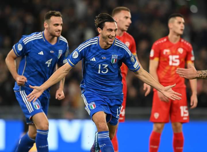 Singkirkan Makedonia Utara, Italia Buka Asa Pertahankan Gelar Juara