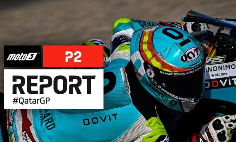 Jaume Masia Asapi Romano Fenati dan Collin Veijer Di P2 Moto3