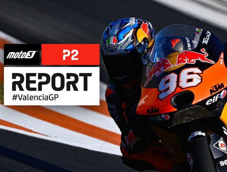 Holgado Kembali Tercepat Di FP2 Moto3