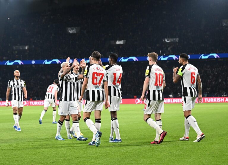 Newcastle Gagal Menang Di Parc Des Princes