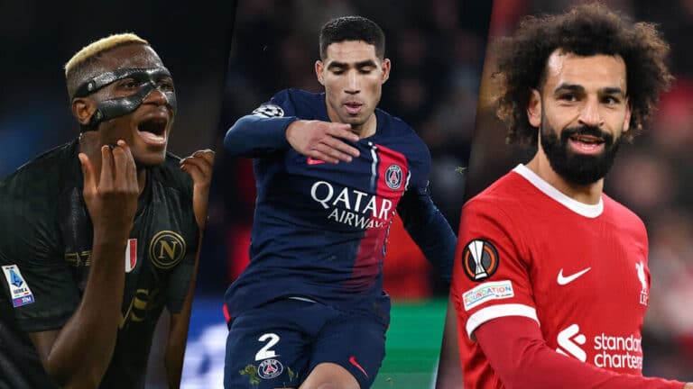 Mo Salah, Osimhen Dan Hakimi Calon Pemain Terbaik Afrika 2023