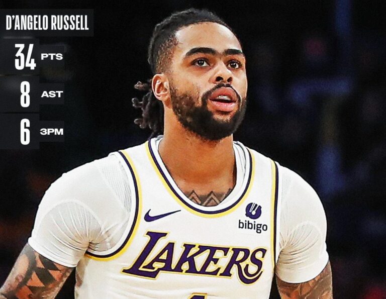 Lakers Libas Portland Trail Blazers 134-110