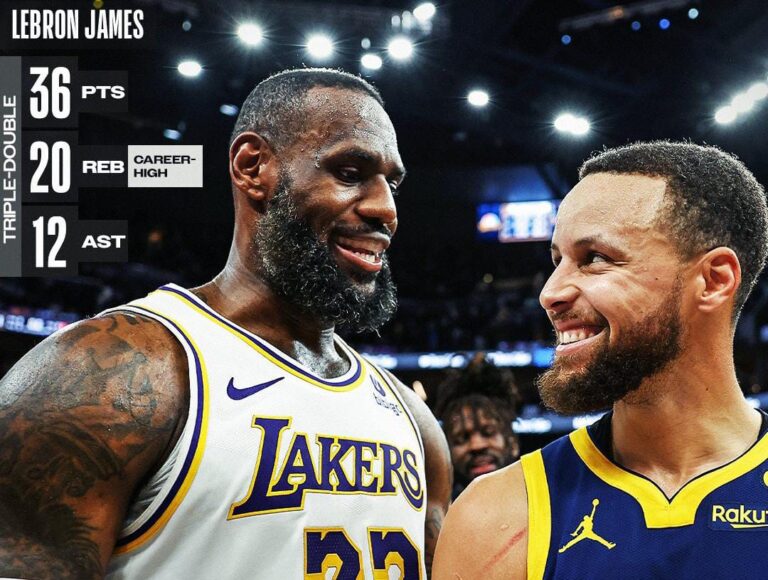 LA Lakers Menang Tipis Atas Golden State Warriors