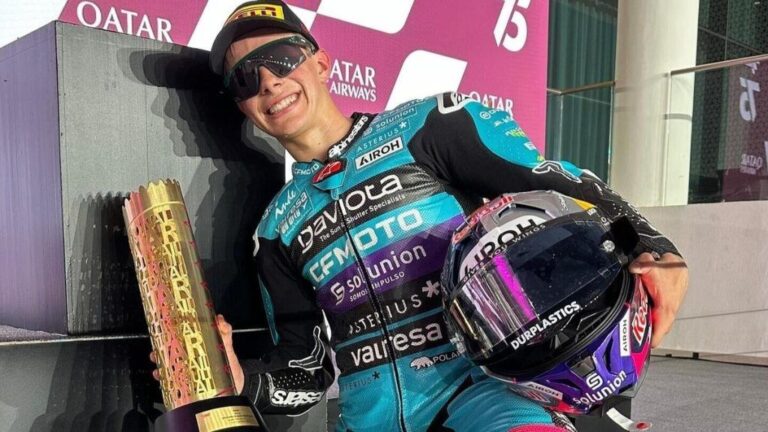 David Alonso Juara Moto3 QatarGP 2024