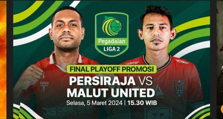 Laga Persiraja VS Malut United Berakhir Imbang Tanpa Gol