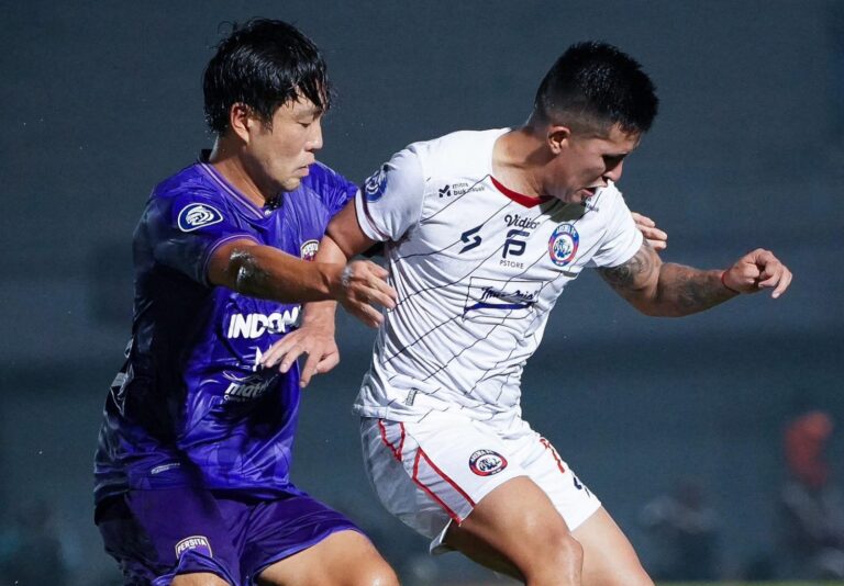 Persita Tangerang Menang Tipis Atas Arema FC