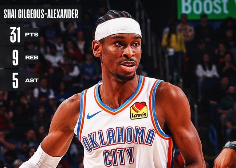 Oklahoma City Gulung Dallas Mavericks