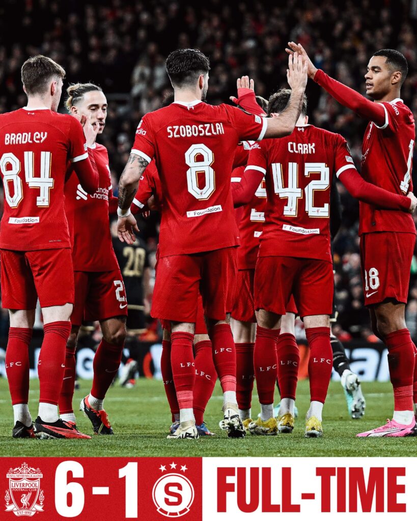 Liverpool Pesta gol