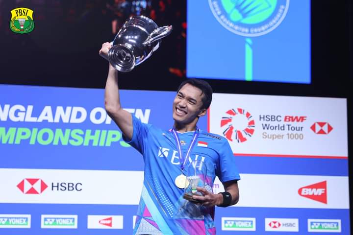 Jonatan Christie Juara All England 2024