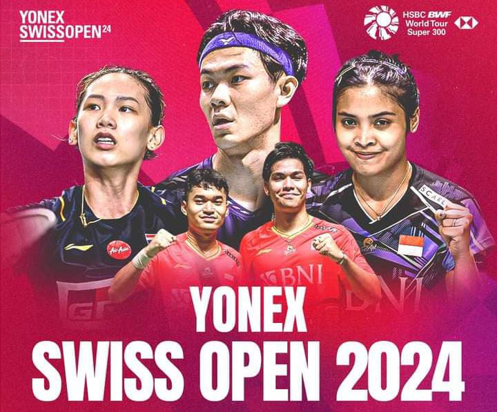 Jojo Dan Ginting Absen Di Swiss Open 2024
