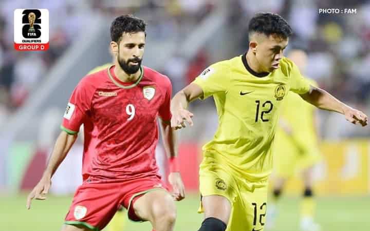 Timnas Malaysia Ditaklukkan Oman 0-2