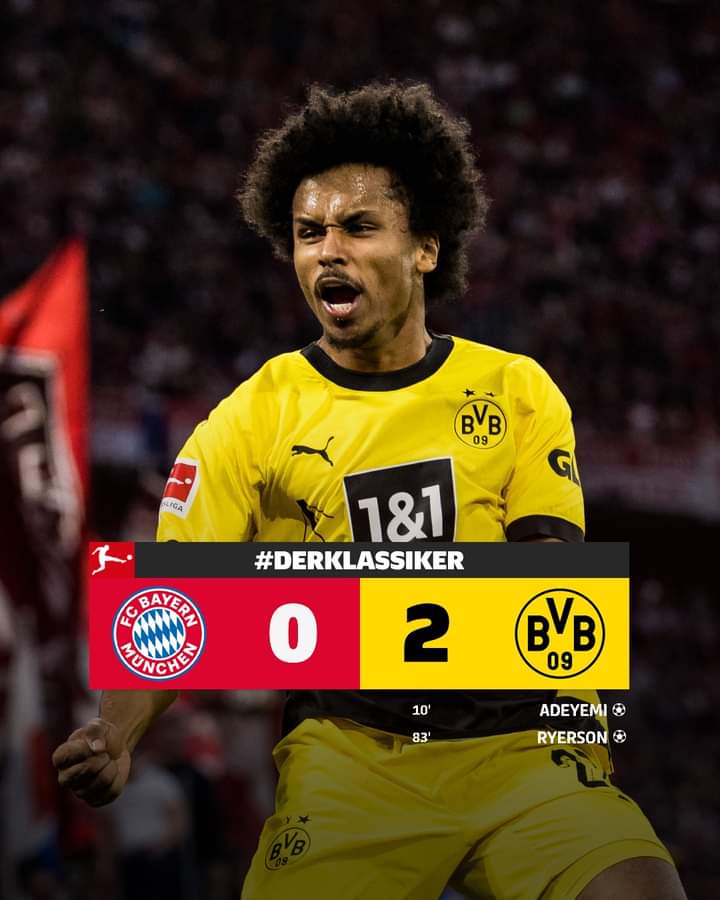 Bayern Munchen tumbang