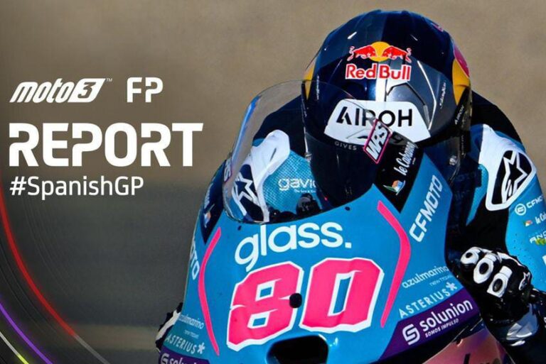 David Alonso Catat Waktu Tercepat PR1 Moto3 Spanyol 2024