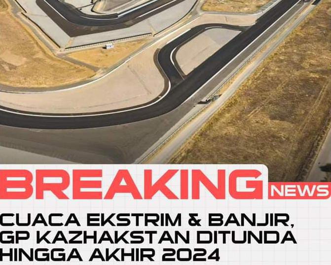 MotoGP Kazakhstan Diundur Akibat Bencana Alam