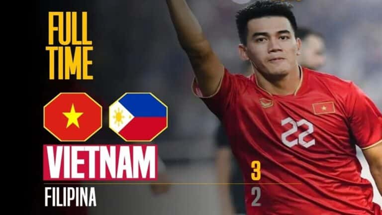 Vietnam Susah Payah Kalahkan Filipina