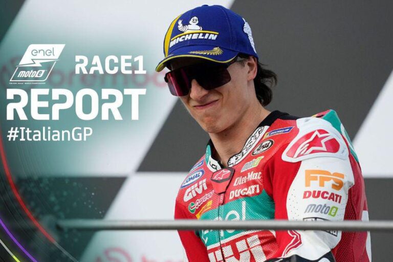 Casadei Dan Zannoni Juara Race MotoE Italia 2024
