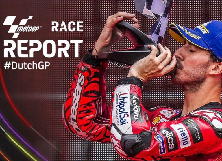 Pecco Bagnaia Rajai Sirkuit Assen