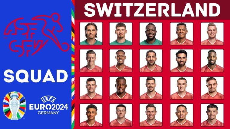 Skuad Swiss Di Euro 2024