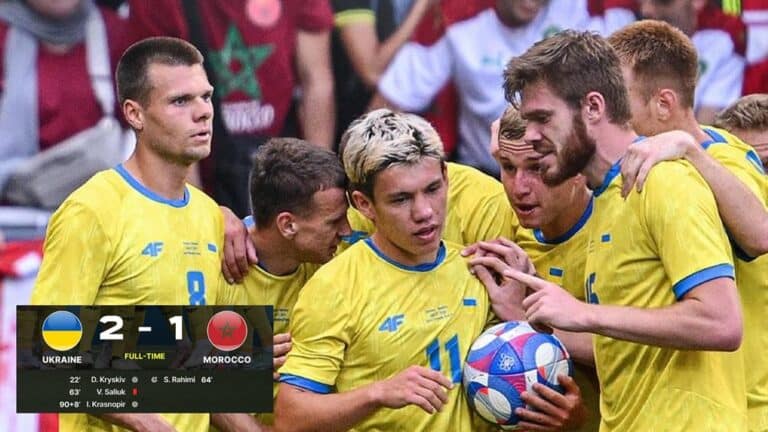 Ukraina Sikat Maroko 2-1