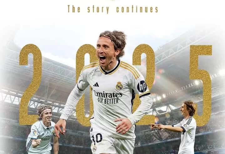 Modric Bertahan Di Madrid Hingga 2025