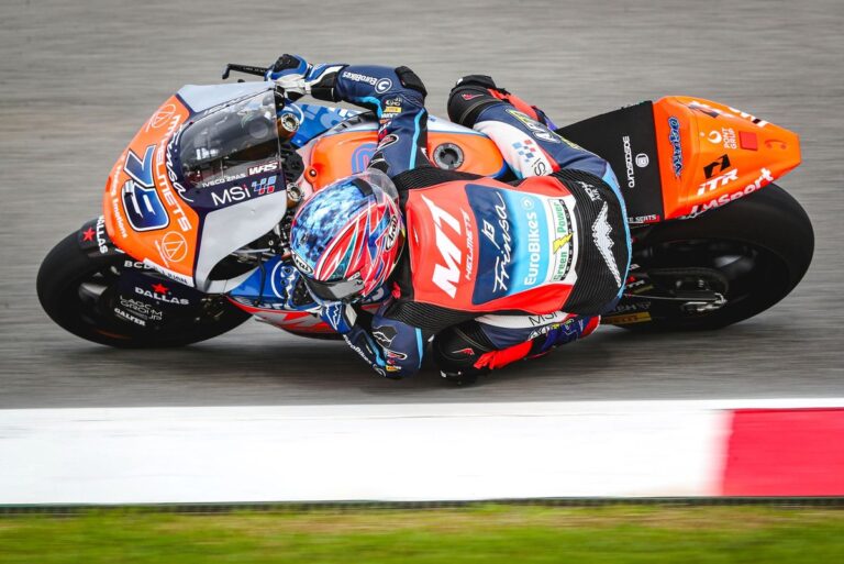 Ai Ogura Asapi Somkiat Dan Manuel Gonzales Di FP Moto2