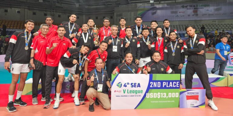 Timnas Voli Putra Indonesia Raih Runner Up SEA V League 2024