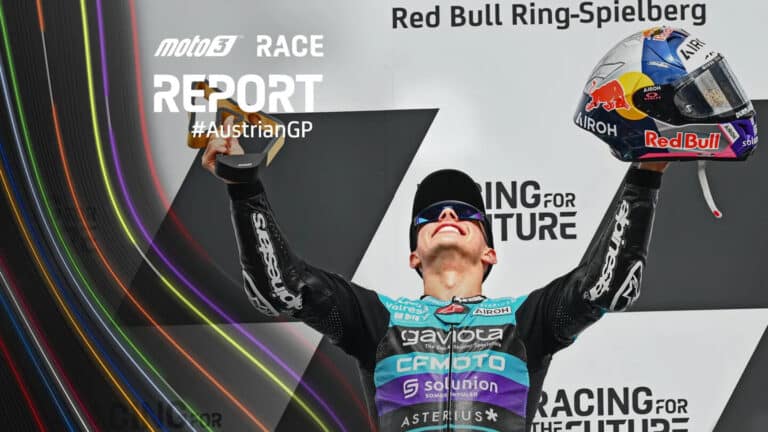 David Alonso Juara Moto3 Di Red Bull Ring