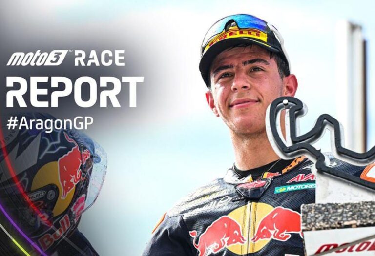 Jose Antonio Rueda Juara Moto3 Aragon 2024