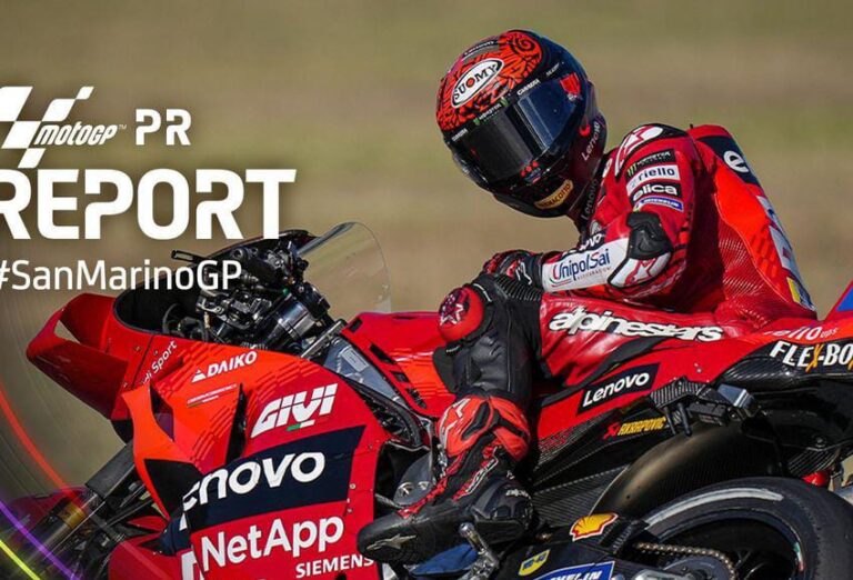 Bagnaia Asapi Marc Marquez Di PR Misano 2024