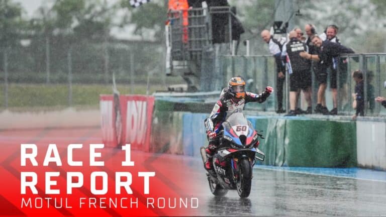 Rider Rokit BMW Motorrad Juara Race 1 WorldSBK Prancis 2024