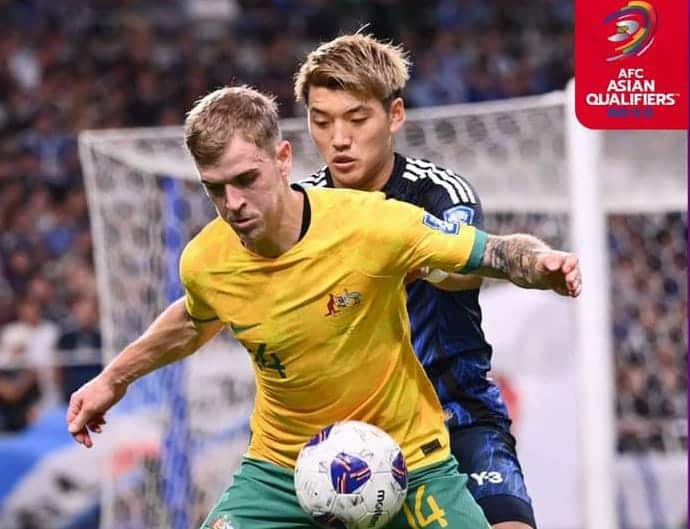 Jepang Ditahan Imbang Australia 1-1