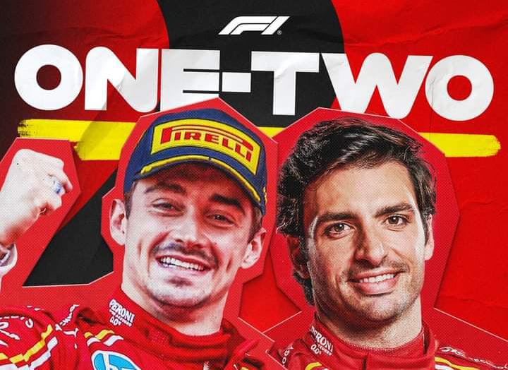 Duo Ferrari Berjaya Di Formula 1 COTA 2024