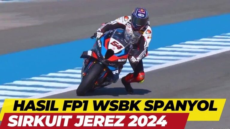 Hasil FP1 WorldSBK Jerez 2024