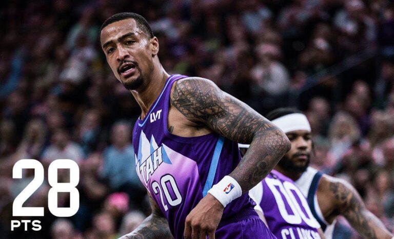 John Collins Bawa Utah Jazz Bekuk Dallas Mavericks