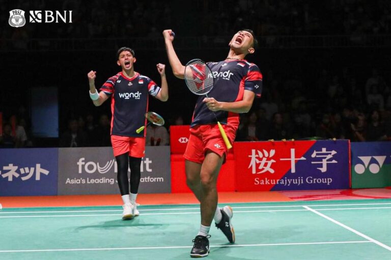 Fajar/Rian Raih Gelar Juara Kumamoto Masters 2024