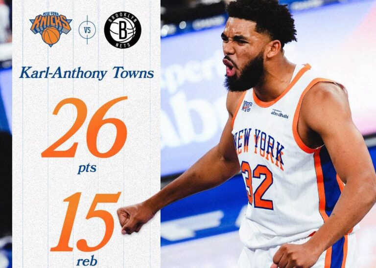 Karl-Anthony Towns Bawa Knicks Bungkam Nets