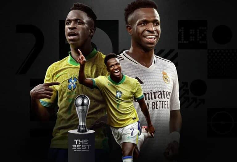 Vinicius Jr Dinobatkan Sebagai Pemain Pria Terbaik FIFA 2024