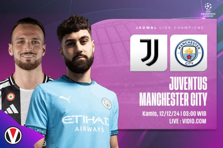 Juventus Kontra Man City Di Liga Champions Dini Hari Nanti