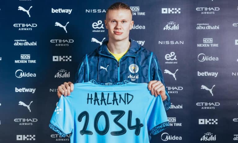 Erling Haaland Bersama Man City Hingga 2034