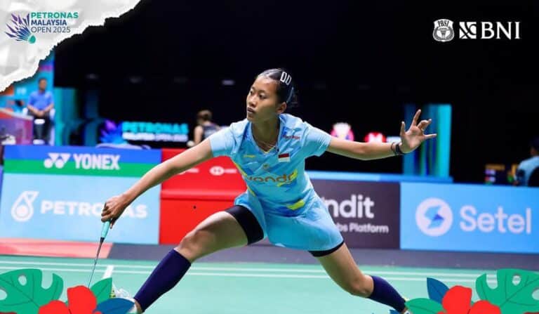 Putri KW Singkirkan Gregoria Dua Set Langsung