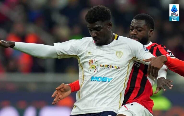 Cagliari Berhasil Tahan Imbang AC Milan