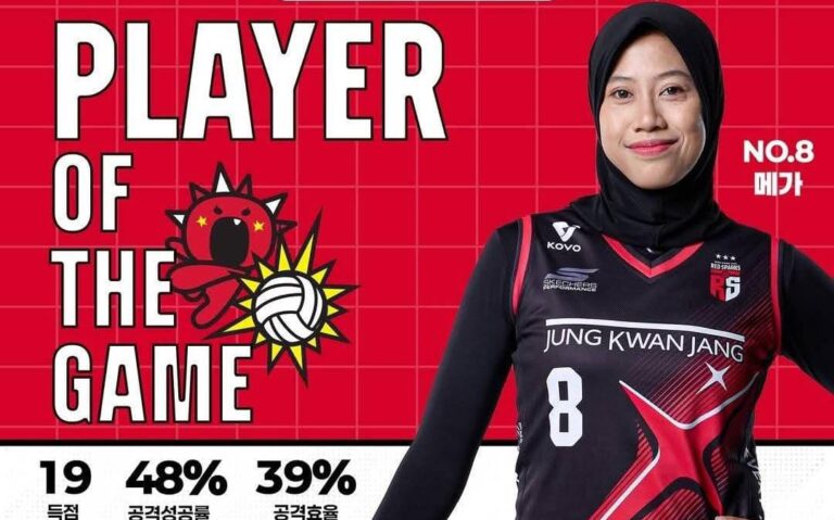 Megawati Kembali Dinobatkan Sebagai MVP