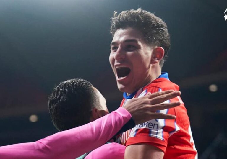 Julian Alvarez Bawa Atletico Kalahkan Leverkusen