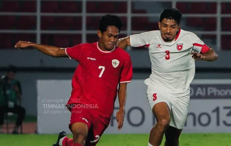 Timnas Indonesia U-20 Dikalahkan Sepuluh Pemain Yordania