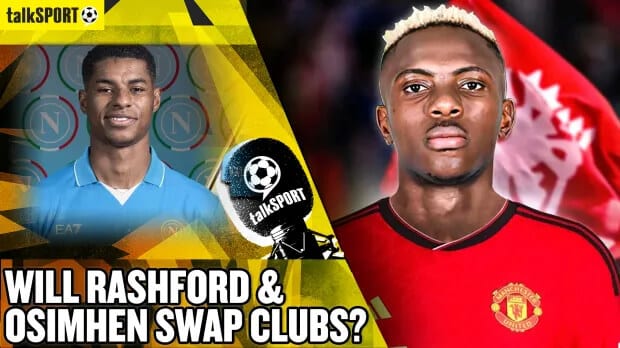 MU Ingin Barter Rashford Dengan Osimhen