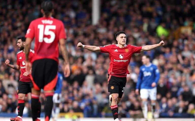 Manuel Ugarte Hindarkan MU Dari Kekalahan Di Goodison Park