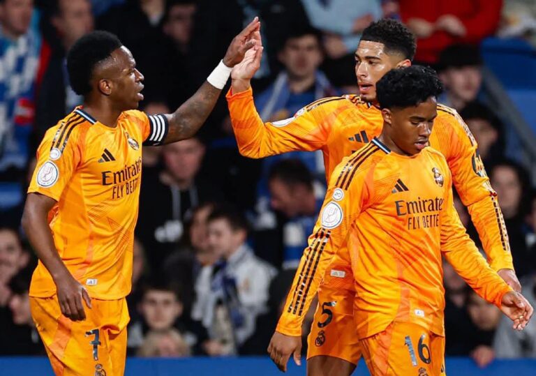 Tekuk Sociedad, Madrid Tempatkan Satu Kaki Di Final