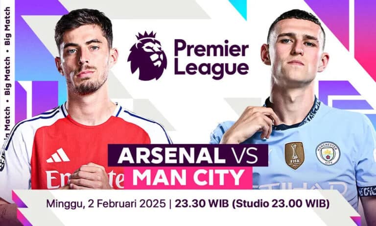 Matchweek Ke-24 Sajikan Duel Arsenal Kontra Manchester City