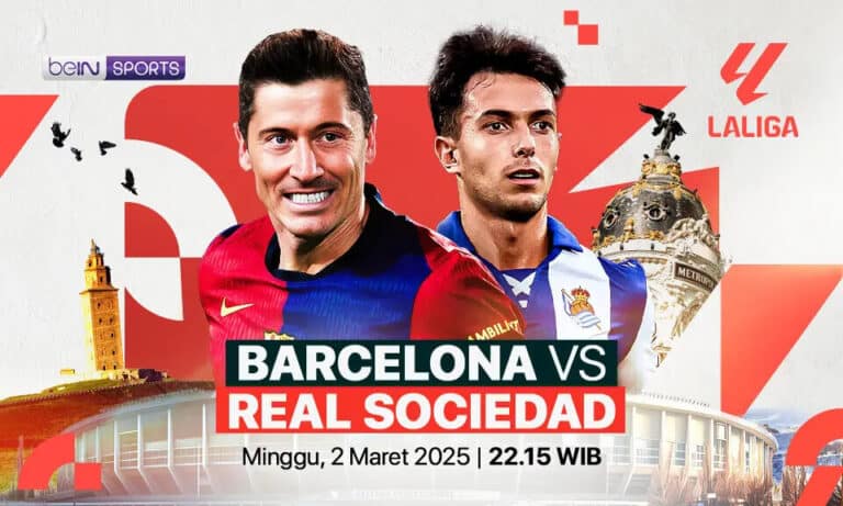 Barcelona Vs Sociedad Di Jornada Ke-26 La Liga