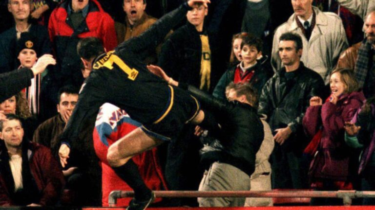Vonis Hukuman Tendangan Kungfu Eric Cantona